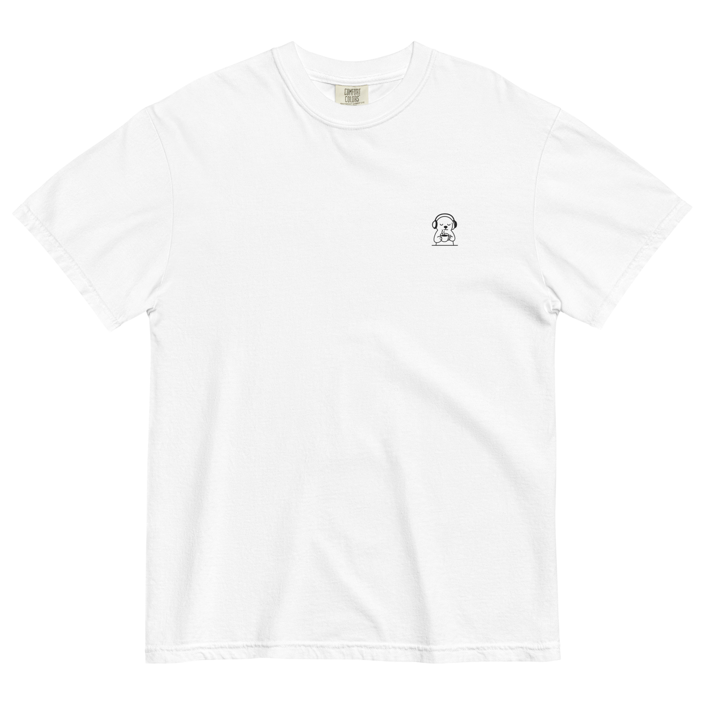 TOMAR CAFÉ COLLAB | WHITE T-SHIRT FOR MEN
