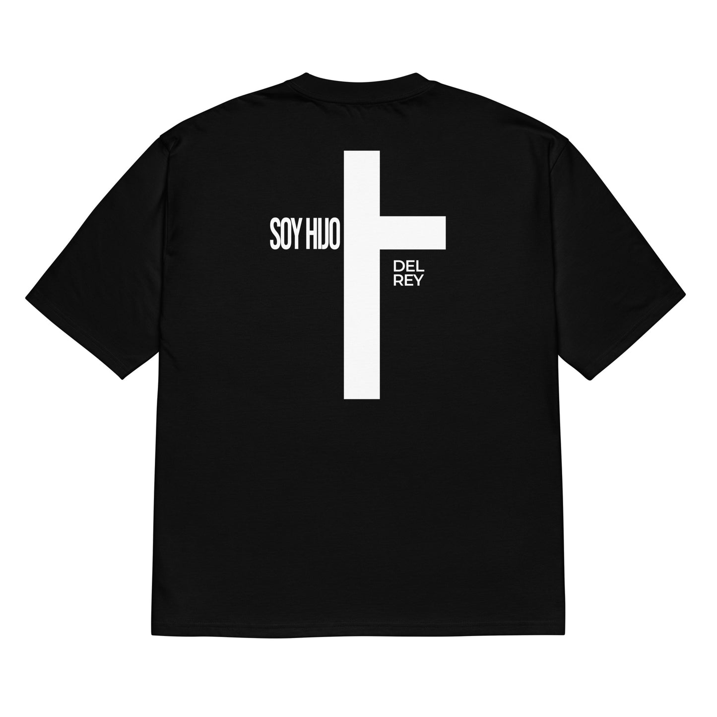 HIJO DEL REY - UNISEX BLACK OVER SIZED SHIRT