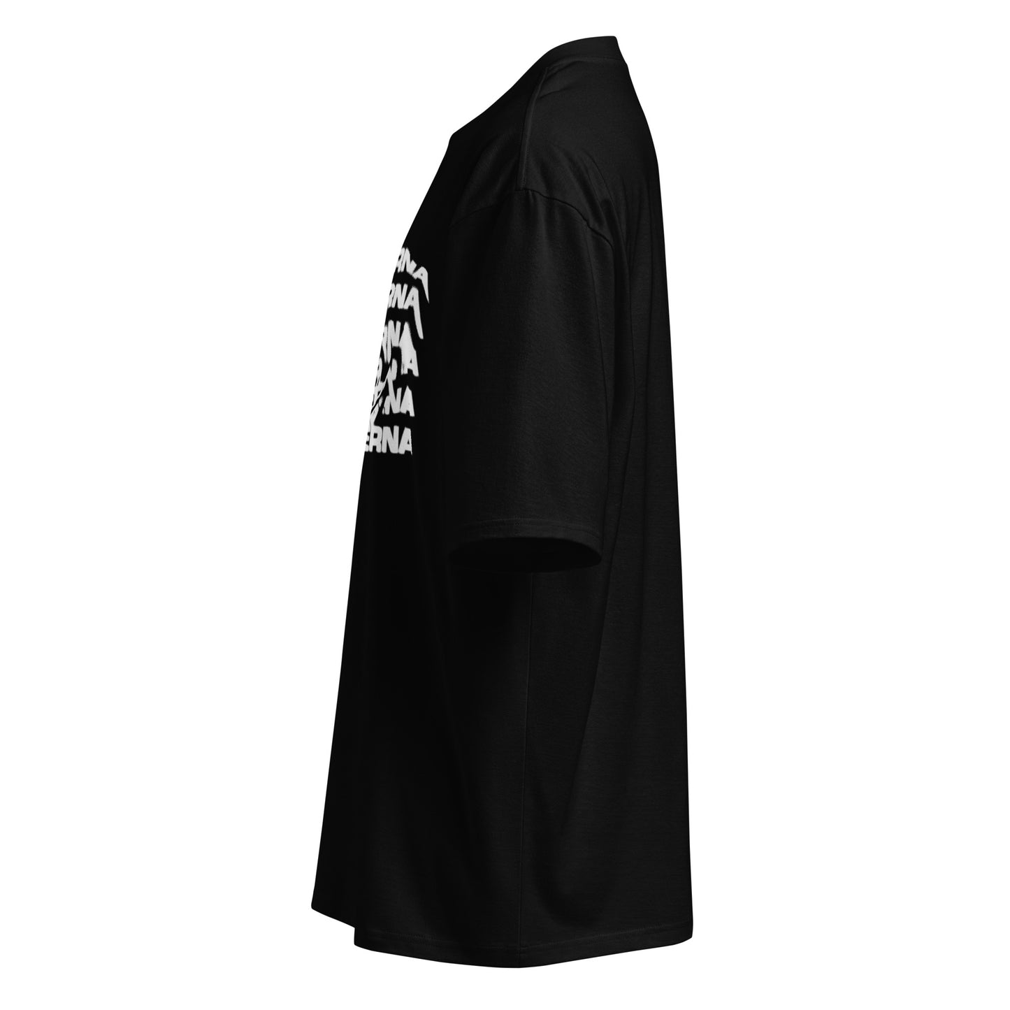VIDA ETERNA - UNISEX BLACK OVER SIZED SHIRT