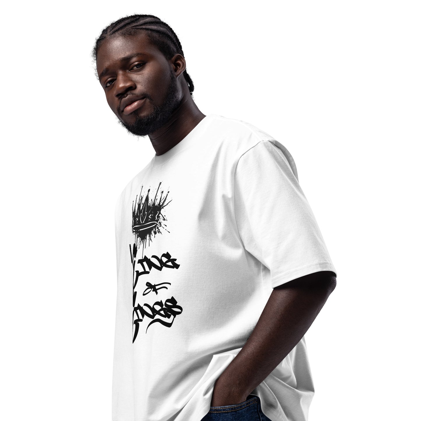 VIDA ETERNA - UNISEX WHITE OVER SIZED SHIRT