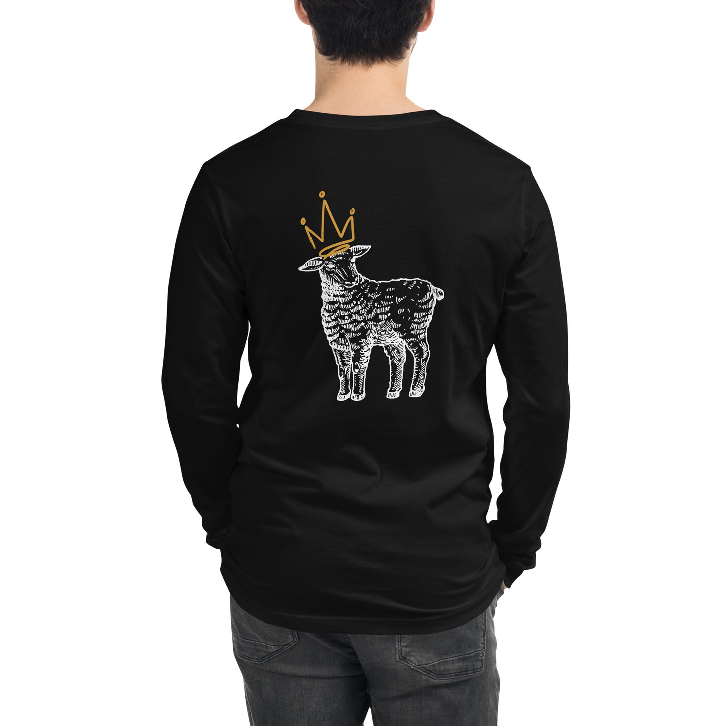 THE LAMB OF GOD BLACK LONG SLEEVE SHIRT