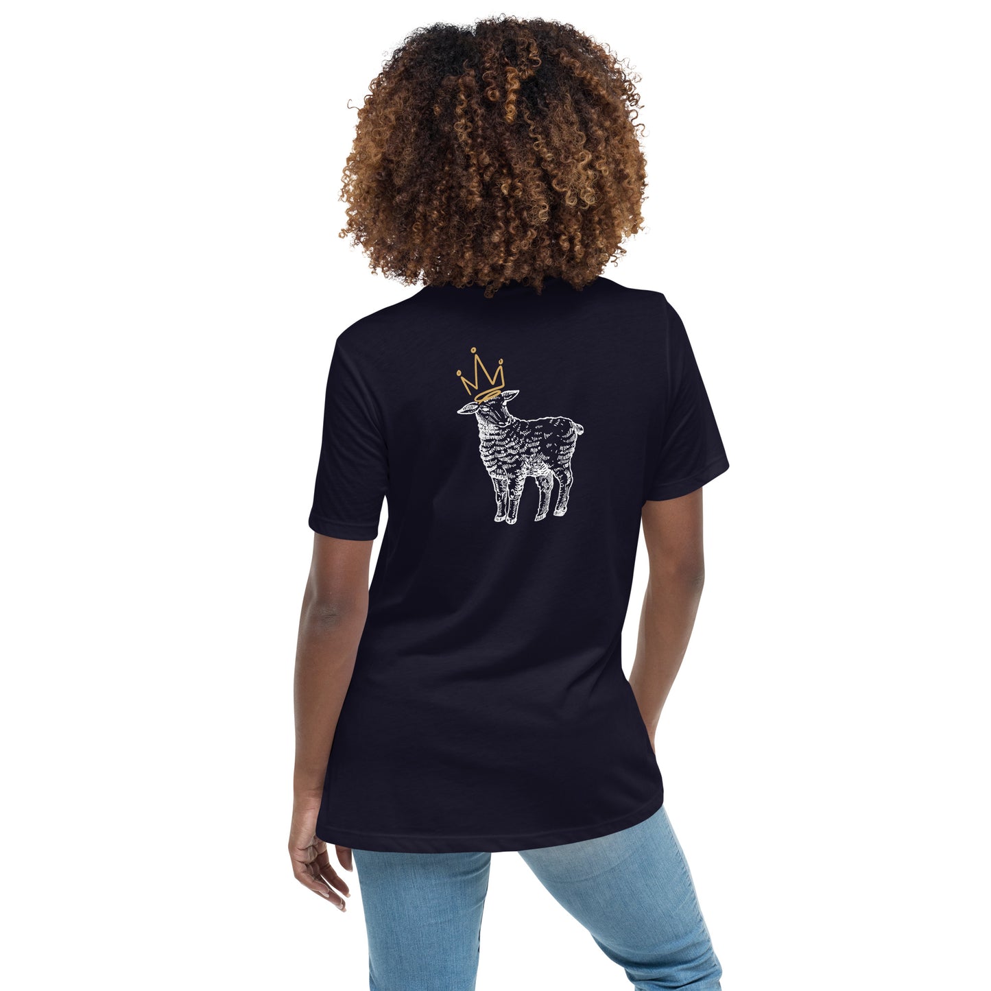 THE LAMB OF GOD BLACK SHIRT FOR WOMEN